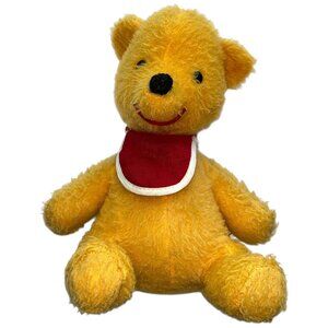 Rare‎ Winnie the Pooh Gund J. Swedlin Vintage Plush Musical Wind Up Toy - Works